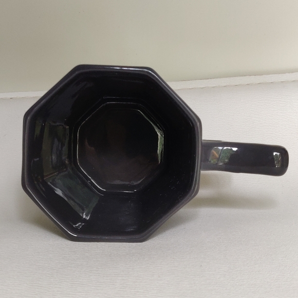 Starbucks Holiday 2013 Silver Metallic Gray Octagon Mug - Picture 5 of 6